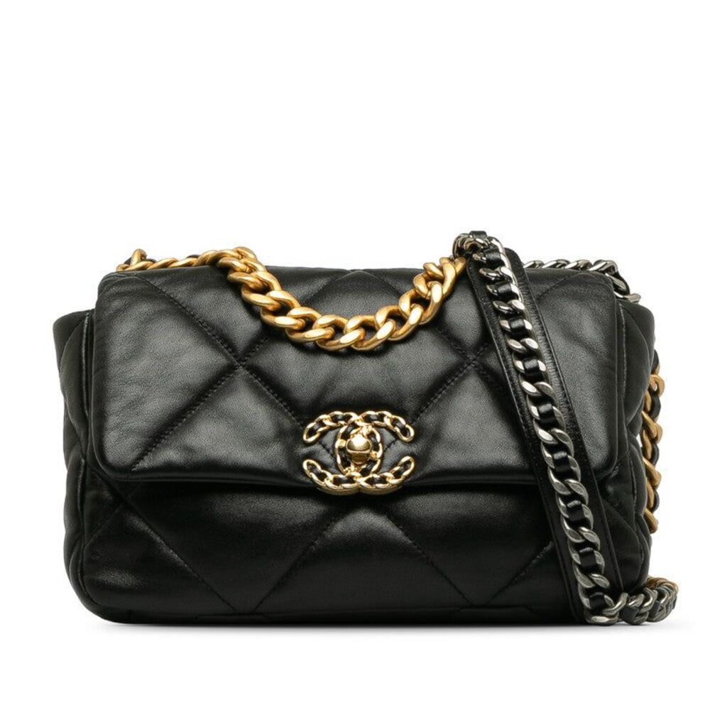 Chanel Matelasse Coco Mark Chain Shoulder Bag